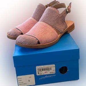 John Fluevog  Rivers Chira closed-toe slingback sandal